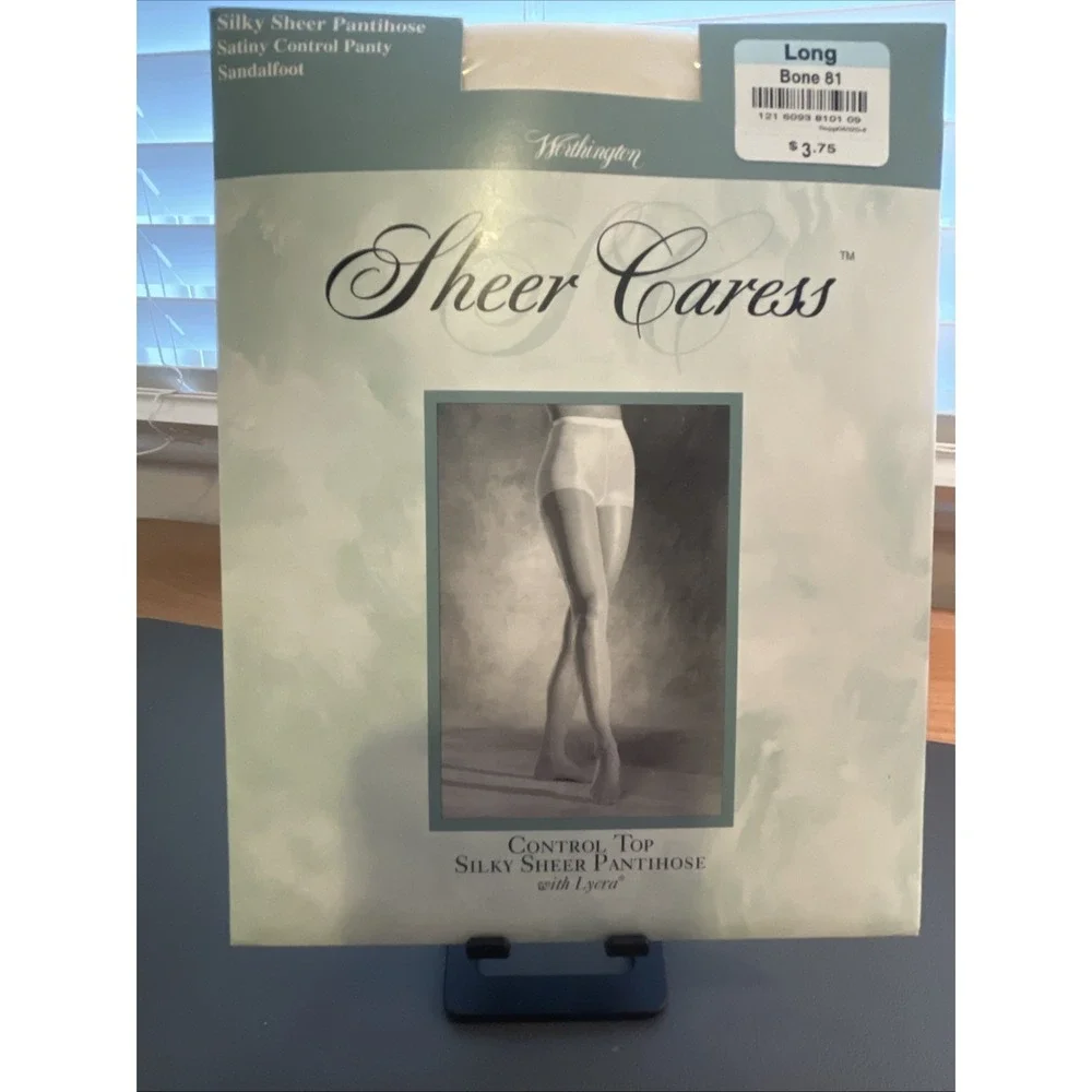 JC Penny Sheer Caress Control Top, Sheer Support Women Pantyhose Tall Lot of‎ 7